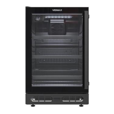 Imagem de Cervejeira de Embutir Venax 82L Top Light Preto Porta Invertida, 220V