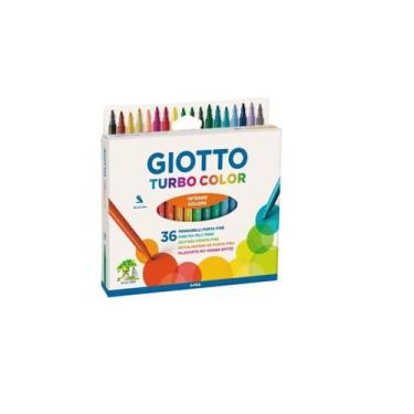 Imagem de Caneta Hidrográfica Turbo Color Giotto 36 Cores