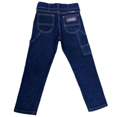 Imagem de Calça Jeans Country Infantil Carpinteira Unissex - Os Boiadeiros, 04, 