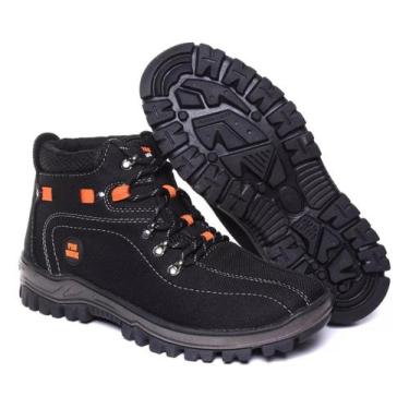 Imagem de Bota Botina Seg. Preta Palmilha Gel - ProWork, 43