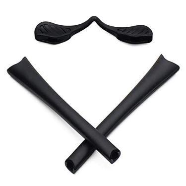 Imagem de Mryok Kits de reposição para óculos de sol Oakley Radar XL, Preto, One Size