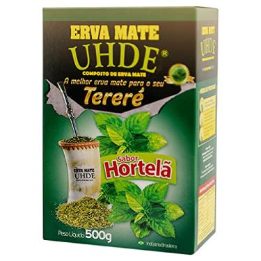 Imagem de Erva Mate para Tereré Sabor Hortelã UHDE 500g