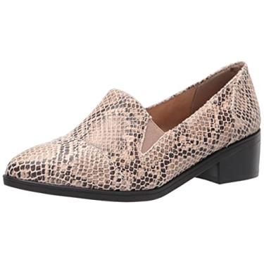 Imagem de Bella Vita Mocassim Feminino Ohara, Cobra natural, 8.5