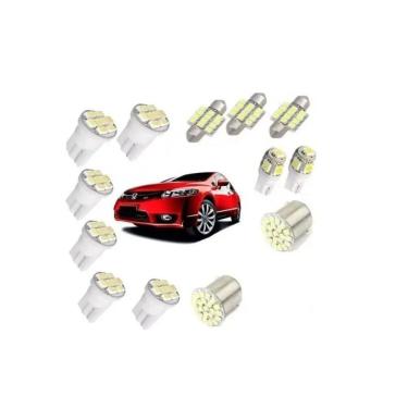 Imagem de Kit Lâmpadas Led Honda New Civic 2007 2008 2009 2010 2011