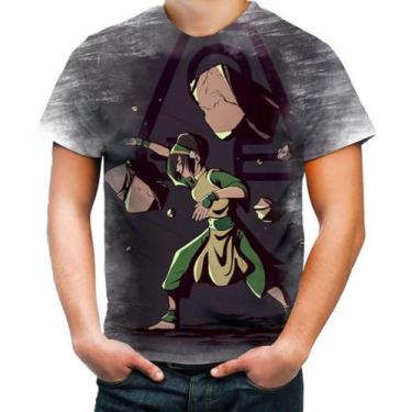 Imagem de Camiseta Camisa Toph Beifong A Lenda De Aang Avatar Terra 4 - Estilo K