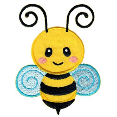 Imagem de PatchMommy Patch de abelha, ferro de passar e costurar – apliques para crianças