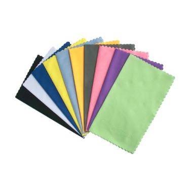 Imagem de Pacote com 10 panos de limpeza de microfibra ColorYourLife para smartphones, laptops, tablets, lentes, monitor LCD, TV, câmera, óculos, óptica etc.