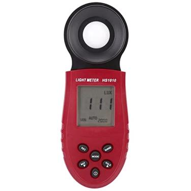 Imagem de Kiboule Medidor de luz de iluminância digital Fotômetro LCD de alcance automático 200.000 Lux Luxímetro portátil portátil testador de intensidade de luz para laboratórios industriais