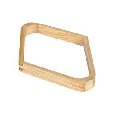 Imagem de CUTICATE Acessórios profissionais de mesa de bilhar com 9 bolas de madeira - bordas reforçadas