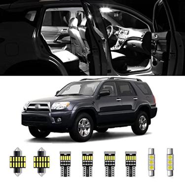 Imagem de AWALITED Kit de luzes LED interiores 4Runner 18 peças Super brilhantes LED Mapa Dome Lâmpadas para Toyota 4Runner 2003 2004 2005 2006 2007 2008 2009 todos os modelos