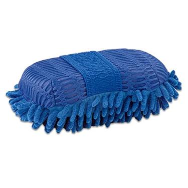 Imagem de VendasShop Esponja de Lavar Carro Microfibra - Azul - 1 Unidade