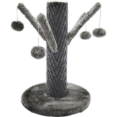 Imagem de Brinquedo Arranhador The Pets Brasil Poli Bolinhas - Cinza