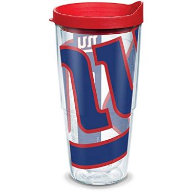 Imagem de Tervis Feito nos EUA parede dupla NFL New York Giants copo isolado mantém as bebidas frias e quentes, 680 g, colossal