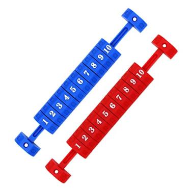 Imagem de Fancyes 2 peças universais de pebolim, contadores, indicadores de pontuação para acessórios de máquinas de futebol, peças de reposição para artigos esportivos
