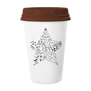 Imagem de Caneca de cerâmica com símbolo de química física estilo Star Strokes
