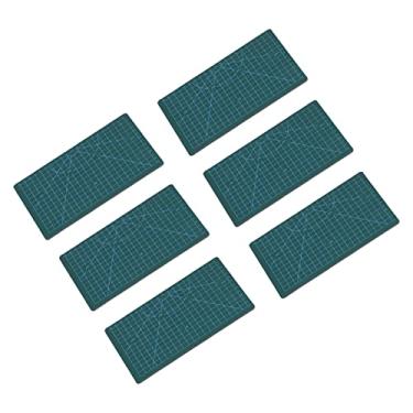 Imagem de Placa de Grade de Corte de PVC, Placa Prática de Mesa Giratória de Esteira de PVC para Artesanato de Costura Acolchoada (A5 (Seis peças vendidas por peça))