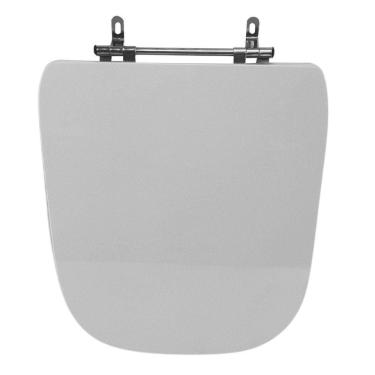 Imagem de Assento Sanitário Poliéster para Louça Debba Square/classic roca Aço Branco
