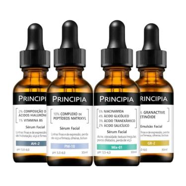 Imagem de Principia Kit 4 Séruns Hialurônicos + Peptídeos + Mix-01 + Retinóide