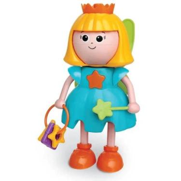 Imagem de Boneca Flora Fadinha De Atividades Azul Elka 750