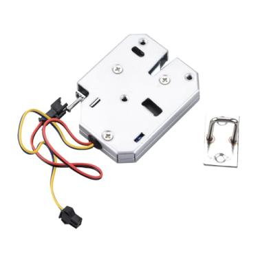 Imagem de Fechadura de porta magnética elétrica 4 kg com força eletromagnética para controle de acesso de entrada de porta