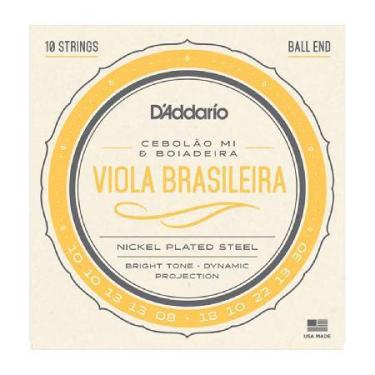 Imagem de Encordoamento de ACO para Viola Brasileira EJ82C - Cebolao MI / Boiade