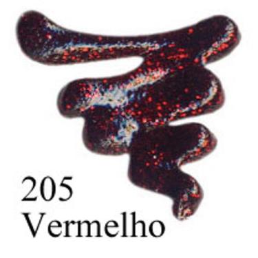 Imagem de Cola Glitter Acrilex 23g, 205 - VERMELHO