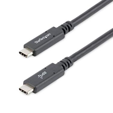 Imagem de StarTech.com Cabo USB C para USB C – 1,8 m – 5A PD – Certificado USB-IF – M/M – USB 3.0 5 Gbps – Cabo de carregamento USB C – Cabo USB Tipo C (USB315C5C6)