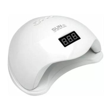 Imagem de Cabine Sun 5 Uv Led 48w Bivolt Secagem Unha Gel Alongamento Cor Branco
