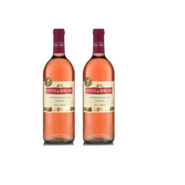 Imagem de Kit Vinho Quinta do Morgado Rosado Suave 750ml 2 unidades