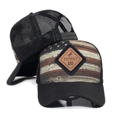 Imagem de Boné Trucker Telinha Linha County Pampa's Country Original Envio Imedi