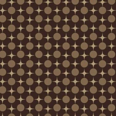 Imagem de Papel de Parede Adesivo Bolhas Marrom 840091303 Rolo 0,58x3M - Adesivo