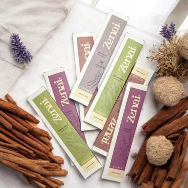 Imagem de Zenai - 10 Incensos Artesanais Orgânicos Natural, -