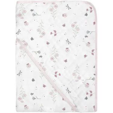 Imagem de Toalha de Banho Soft Papi c Capuz de Canto - Papi Textil, Rosa