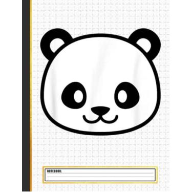 Imagem de Panda Happy Notebook: College Ruled Paper | Notebook Journal | Glossy Cover 8.5 x 11 inches | Cute Pandas for Teens Kids Students Girls for ... School, High School, College, Writing Notes