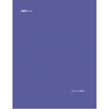 Imagem de ABNotes Squared 4M L A4 Violet: Quadernone A4 a quadretti 4mm senza margine - Tinta Unita Viola - Leggero 100 pagine - Fogli spessi - Per scuola, lavoro o appunti personali.