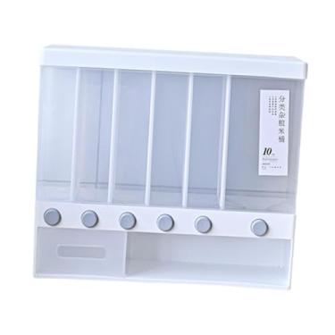 Imagem de Bothyi Dispensador de Cereais Organizador de Noz de Cereal Organizador de Porca de Grande Capacidade Clear 10l Rice Dispensador Máquina Recipiente de Armazen