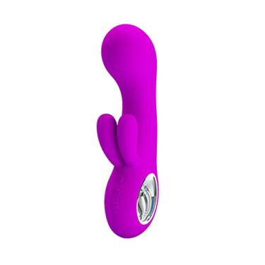 Imagem de Pretty Love Chris Valentine - Vibrador Com Estimulador Clitoriano Duplo - Cor: Roxo, Pretty Love