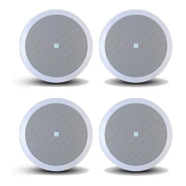 Imagem de Kit Som Ambiente 4 Caixas Embutir Jbl 50w Rms Arandelas Top