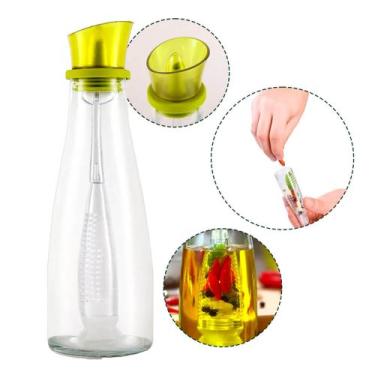 Imagem de Galheteiro Porta Azeite de Vidro 500 ml Modelo LK-8137 - Genérica