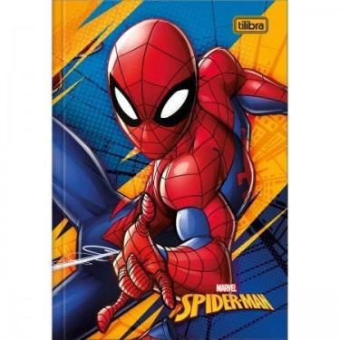 Imagem de Caderno Brochura Grande Universitário Spider-Man 80 Folhas - Tilibra, 