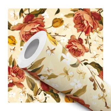 Imagem de Papel De Parede Vinílico Provençal Clássico Sala Quarto              -