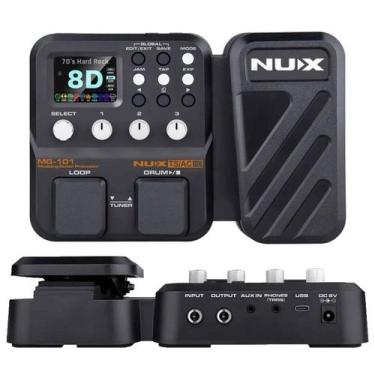 Imagem de Pedaleira nux multi efeitos para guitarra mg101