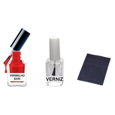 Imagem de Tinta De Retoque Tira Risco Carro Ford - Vermelho Bari - Jhow Adesivos