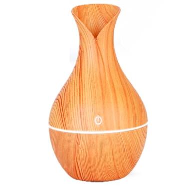 Imagem de Umidificador Ultrassônico de Ar, 130ml, LED RGB, 8h Autonomia, Portátil, USB, Branco