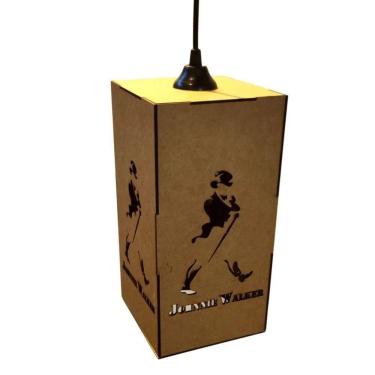 Imagem de Luminária Teto Tipo Pendente Daniel´s Mdf - Completa Mdf Cru