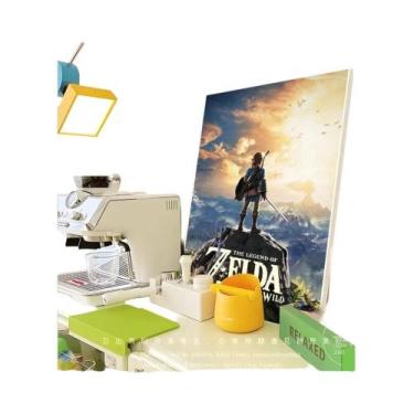 Imagem de Kawaii Zeldas Tears of the King Anime Poster DIY Adesivo Whitepaper Pa