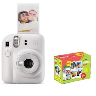 Imagem de Câmera FujiFilm Instax Mini 12 Branco com filme 60 Poses