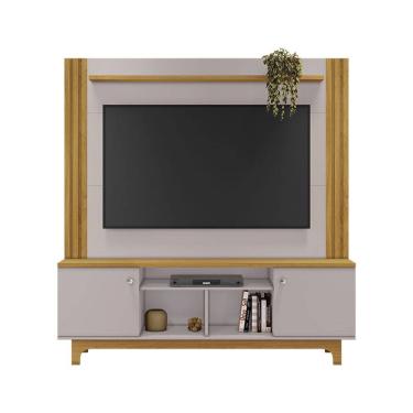 Imagem de Estante Home para TV até 65 Polegadas Bálsamo JCM Móveis Nature/Off