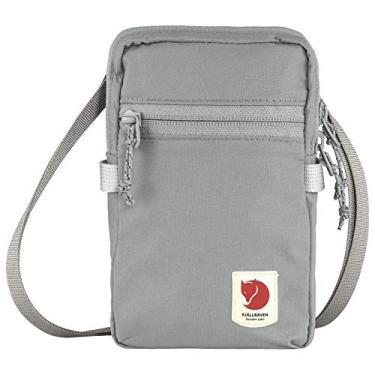 Imagem de Fjällräven Bolsa de bolso unissex High Coast - Tecido de nylon - revestimento externo à prova d'água - fecho ajustável com zíper cinza tubarão tamanho único tamanho único