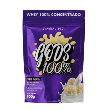 Imagem de Gods Whey 100% 900g CANIBAL INC., Chocolate
